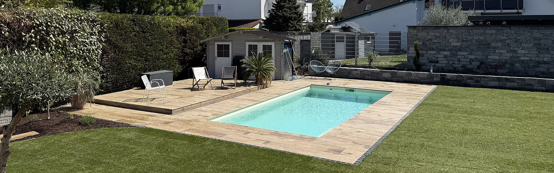 Gartengestaltung Ackermann / Lukas Strauch, Gimbsheim - Rund ums Wasser